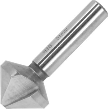 HSS Kegelsenker 31 mm 90° DIN 335C - Zylinderschaft, 3 Schneiden