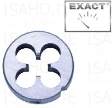 Exact HSSE VA Schneideisen M4 x 0,7 - rund, metrisches ISO-Gewinde DIN 13