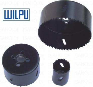 Ø 64 mm HSS Bi-Metall Lochsäge von Wilpu - 4-6 ZpZ Combozahn, 32mm Schnitttiefe