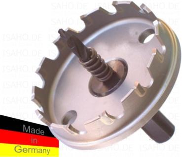 HM Lochsäge Flachschnitt Ø 95 mm für Edelstahl - LongLife, 3-Spannflächen-Schaft