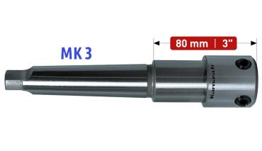 Adapter Morsekegel MK3 auf Weldon - Karnasch 201293