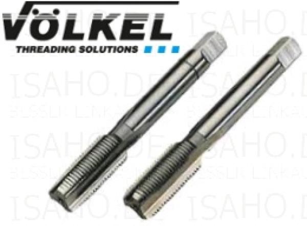 HSS Gewindebohrer-Satz 5/16 Zoll x 24 UNF links - amerikanisches Gewinde, Völkel 24016