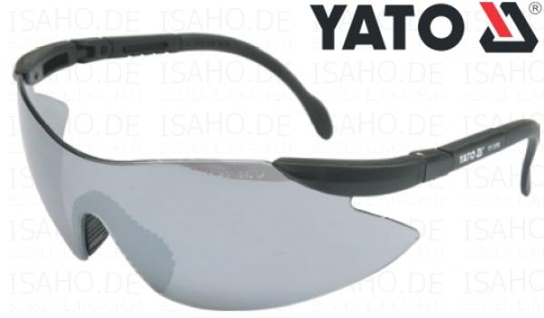 Yato Schutzbrille Sonnenbrille Radbrille getönt - erfüllt DIN EN 166