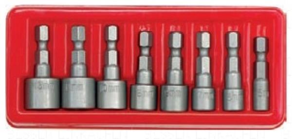 Bit Steckschlüsselsatz 5 - 13 mm - 8-teilig, Vorel