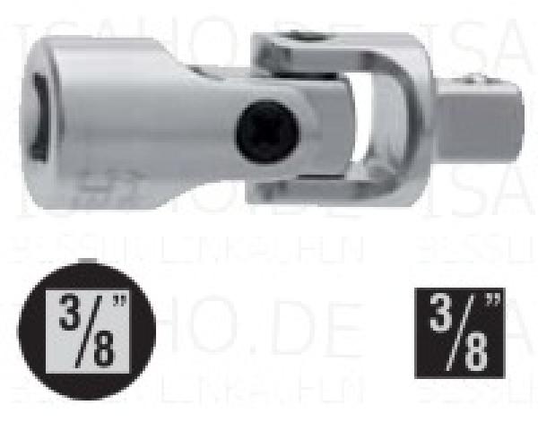 Kardangelenk - Gelenk 3/8 Zoll - Chrom-Vanadium verchromt, von Heytec
