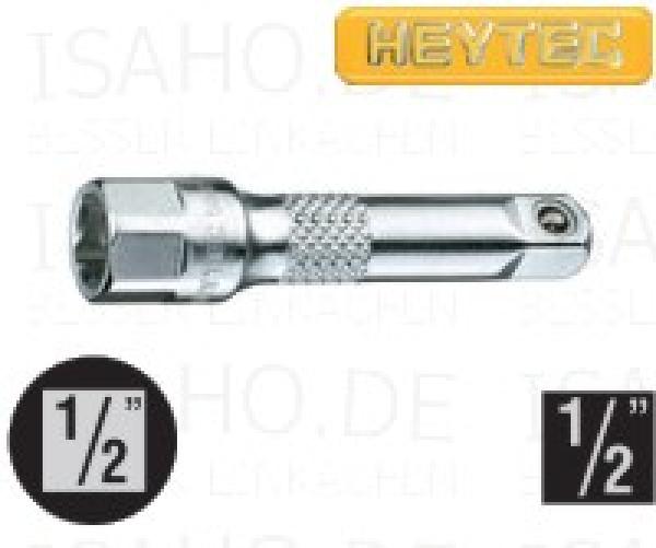 Verlängerung 1/2 Zoll 125 mm lang - Cr-V verchromt, von Heytec