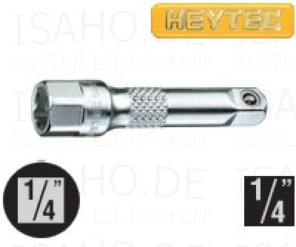 Verlängerung 1/4 Zoll 50 mm lang - Cr-V verchromt, von Heytec