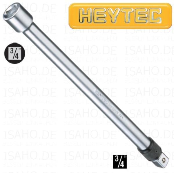 Heytec Verlängerung 3/4 Zoll 400 mm lang - mit Verschlußarretierung, Cr-V verchromt