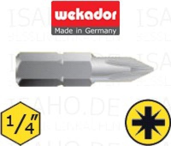 Bit PZ 3 - 25mm lang - von Wekador, Made in Germany