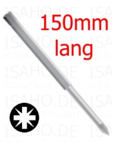 Bit PZ 2 - 150mm lang, 40mm angedreht - Master-Bit, Wekador, Made in Germany