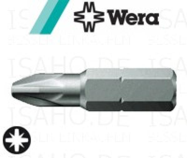 Wera Bit PZ 2, 855/1 Z - DIN 5260-PZ, Iso 8764-PZ, 25mm