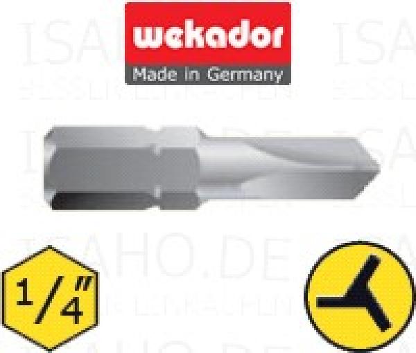 TRI-WING Bit Größe 6 - 32mm lang - Master-Bit, Wekador, Made in Germany