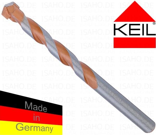 Ø 8 mm Universalbohrer Goldcraft von Keil überlang - Länge 135/200mm, Zylinderschaft Ø 8 mm Universalbohrer Goldcraft von Keil überlang - Länge 135/200mm, Zylinderschaft
