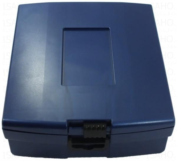 RoseBox leer für Bohrer 6 - 10 mm DIN 338 - 41 Leerplätze beschriftet, dunkelblau