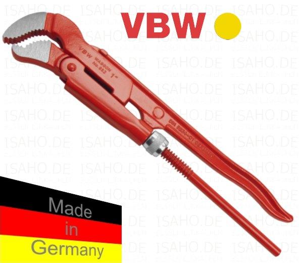S-Maul-Rohrzange 1 Zoll - Made in Germany, VBW 952010