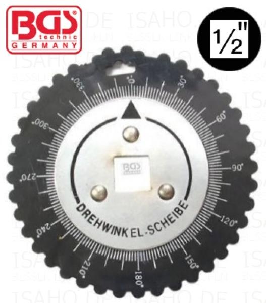 Drehwinkel Messgerät - Scheibe 1/2 Zoll - BGS Art. 3070 Drehwinkel Messgerät - Scheibe 1/2 Zoll - BGS Art. 3070