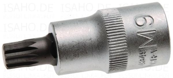 XZN Vielzahn M9 Einsatz Bit-Stecknuss 1/2" - Länge 55mm, von BGS