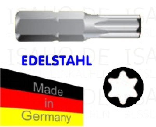 Bit TX 8 Edelstahl - 25mm - Wekador Master-Bit-INOX, Made in Germany