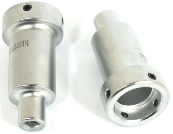 Heytec Schneideisenhalter 25 x 9 mm - 1/4 Zoll Betätigung, mit Spannschrauben