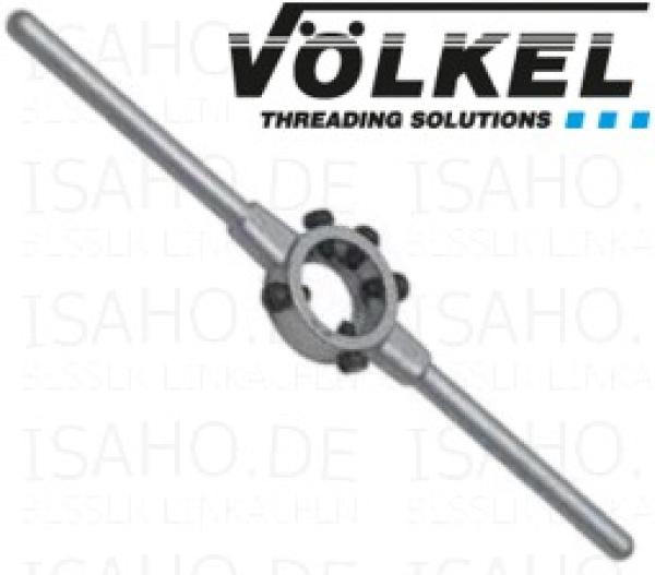 Schneideisenhalter 3 Zoll - Stahl, mit Spannschrauben, Völkel