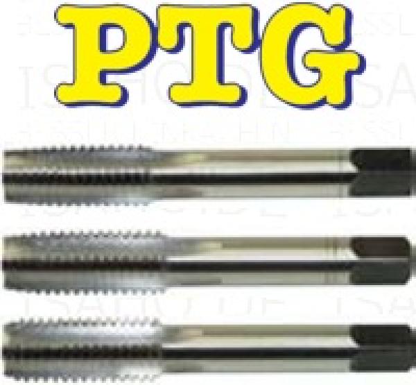 HSS-G Gewindebohrer M3 x 0,50 - 3-teiliger Satz - DIN 352, metrisches ISO-Gewinde DIN 13