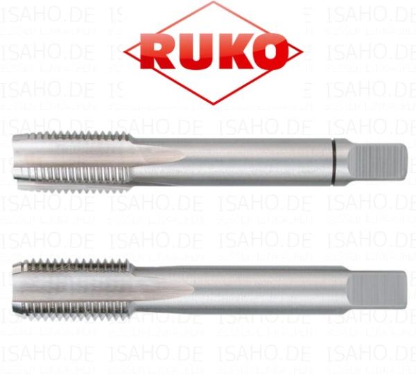 Ruko HSS-G Gewindebohrer 2-tlg. Satz M40 x 1,5 - metr. ISO- Feingewinde DIN 13