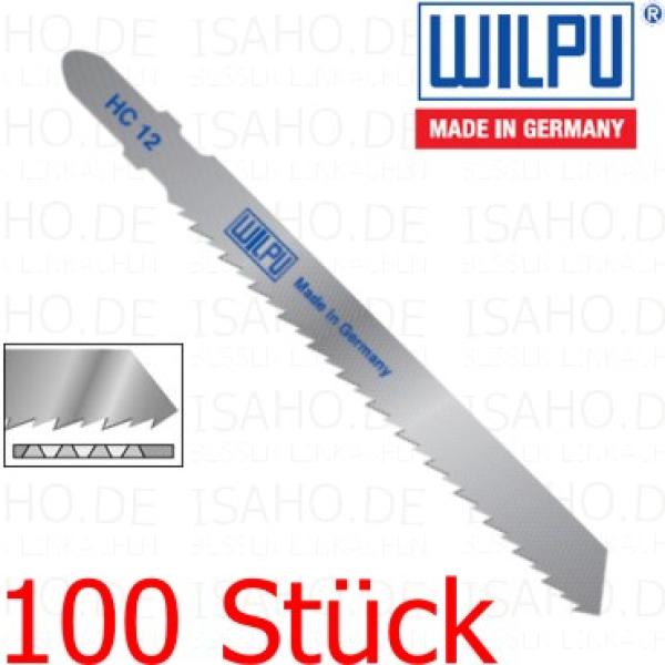 100 Stück Stichsägeblatt Holz HC12 - 75mm Schnittlänge, 2,5mm Zahnteilung