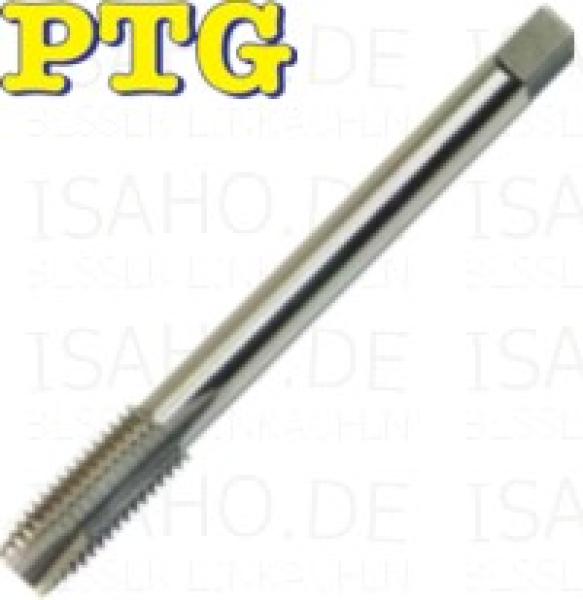 PTG HSSE Maschinen-Gewindebohrer M12 x 1,75 - DIN 376 B Schälanschnitt, Überlaufschaft