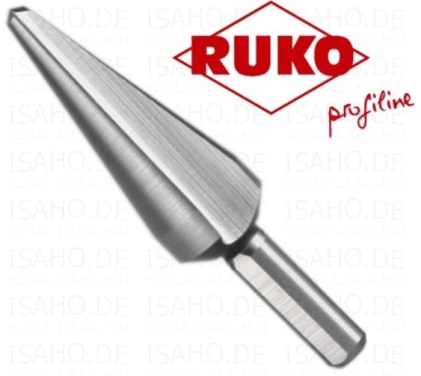Ruko HSSE Co5 Blechschälbohrer 3 - 14 mm, Gr. 1 - CBN geschliffen, Kreuzanschliff