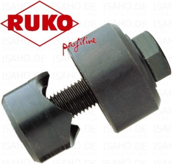 Ruko Schraublochstanze - Blechlocher Ø 22 mm - 3-Punkt-Anschnitt, Spezialstahl Ruko Schraublochstanze - Blechlocher Ø 22 mm - 3-Punkt-Anschnitt, Spezialstahl