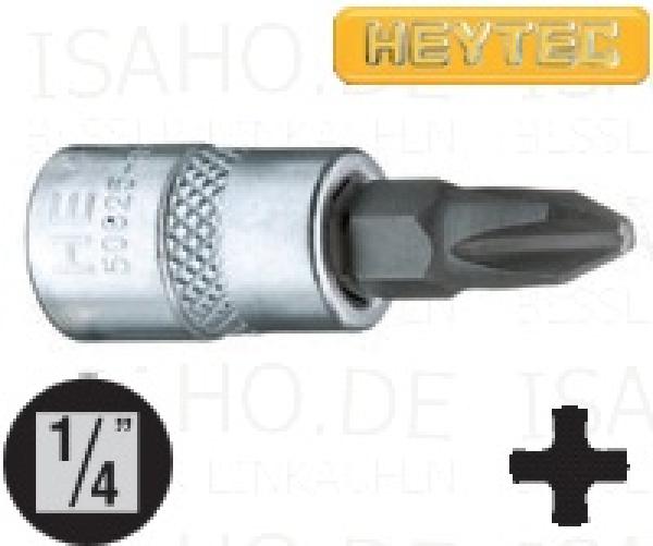 PH 3 Schraubendreher Einsatz 1/4 Zoll - 36mm Gesamtlänge, von Heytec