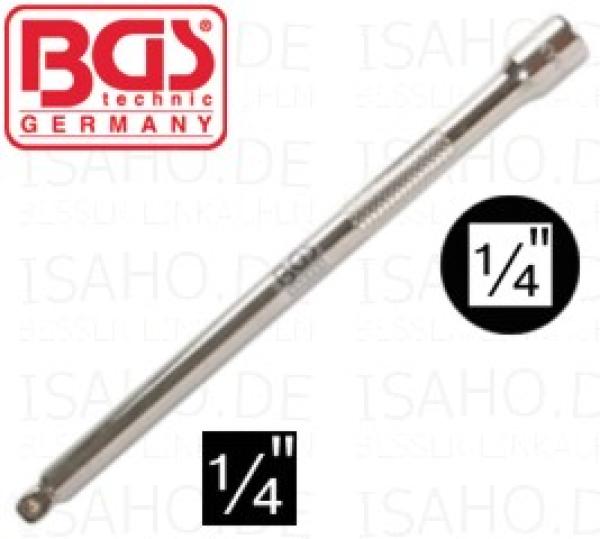 Kippverlängerung 1/4 Zoll 250 mm lang - Cr-V Stahl verchromt, von BGS