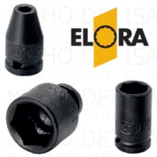 Kraft Impact Steckschlüssel 10 mm auf 1/4 Zoll - sechskant, CrV-Sonderstahl, Elora 788-10