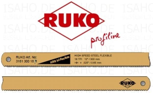 Metallsägeblatt HSS-Bi-flexible 300 mm mittel - 24 Zähne pro Zoll, Ruko