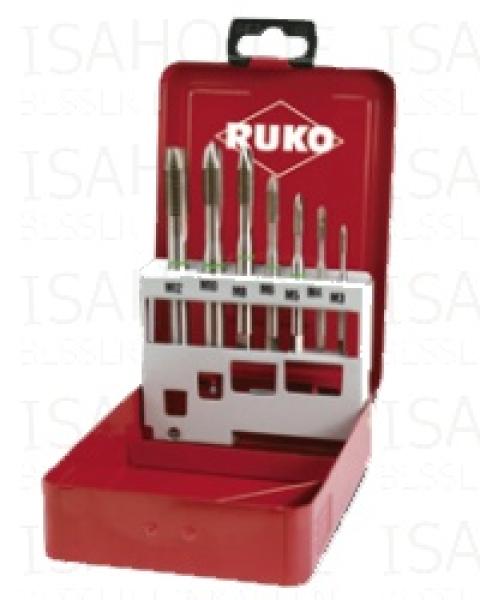 HSSE Co5 Gewindebohrer M3 bis M12 - DIN 371/376, Metallbox, Ruko 245061