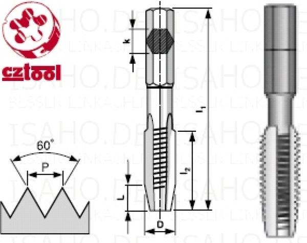 HSS Gewindebohrer Bit M10 x 1,5 - metrisches ISO-Gewinde DIN 13, CZ-tool HSS Gewindebohrer Bit M10 x 1,5 - metrisches ISO-Gewinde DIN 13, CZ-tool