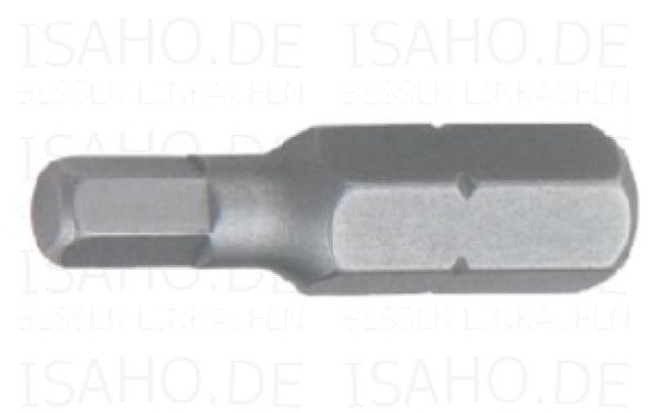 Sechskant Bit SW 5/16 Zoll - 25mm lang - für Innensechskant-Schrauben