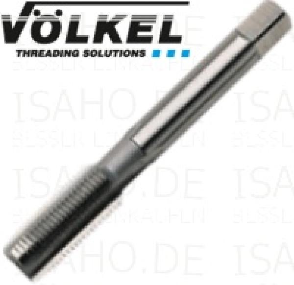 Völkel HSS Gewindebohrer NPS 1/2 Zoll x 14 - Einschnitt, amerik. zylindr. Rohrgewinde