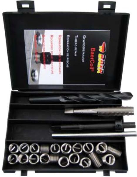 Gewindereparatur-Satz BSW 3/8 x 16 - 19-teilig, BaerCoil B4145 Gewindereparatur-Satz BSW 3/8 x 16 - 19-teilig, BaerCoil B4145