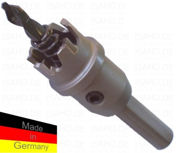 HM Lochsäge Flachschnitt Ø 26 mm für Edelstahl - LongLife, 3-Spannflächen-Schaft