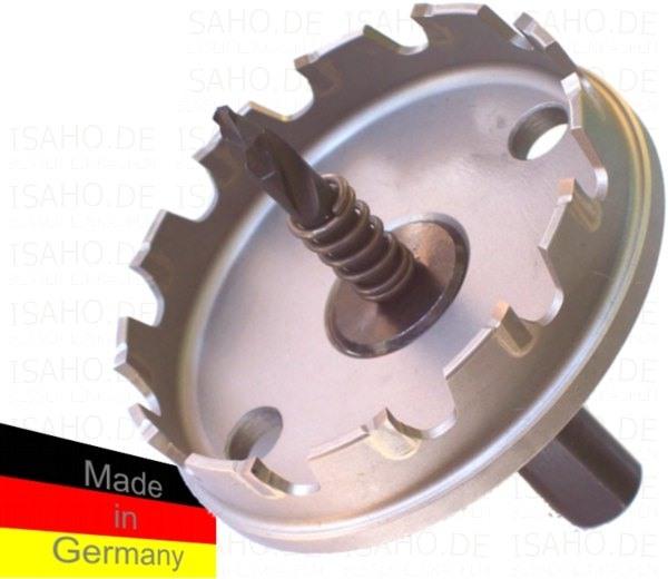 HM Lochsäge Flachschnitt Ø 95 mm für Edelstahl - LongLife, 3-Spannflächen-Schaft