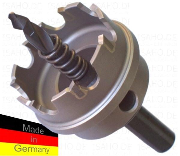 HM Lochsäge Flachschnitt Ø 41 mm für Edelstahl - LongLife, 3-Spannflächen-Schaft
