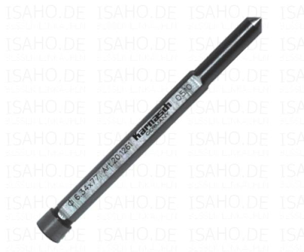 Auswerfstift 6,34 x 77 für Kernbohrer Weldon 25-30 - Karnasch
