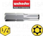 Bit TX 20 mit Bohrung - 25mm lang - Master-Bit, Wekador, Made in Germany