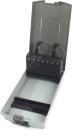 RoseBox leer für SDS-Plus Bohrer 5 - 12 mm - 7 Leerplätze beschriftet, grau