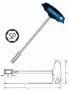 6-Kant Steckschlüssel Schraubendreher 5,5 x 230 mm - mit 2K-Quergriff, von Heytec