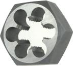 HSS Sechskant- Schneidmutter M5 x 0,8 - DIN 382, metrisches ISO-Gewinde DIN 13